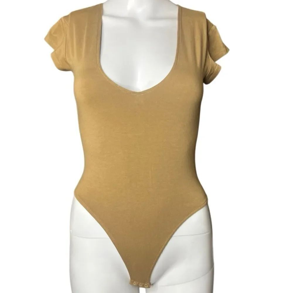 ATM Tan Women's Bodysuit Size XS